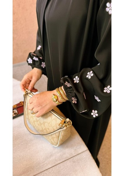 Mor Papatya Ferace modelleri