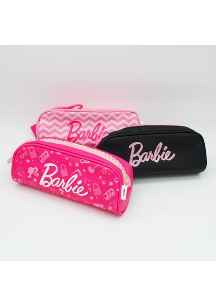 Barbie Lisanslı Büyük Fermuarlı Kalemlik