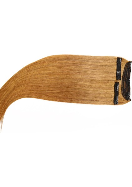 YARIM AY 3 PARÇA GERÇEK SAÇ KAHVE 150gr. 70cm fiyatları
