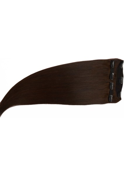 YARIM AY 3 PARÇA GERÇEK SAÇ KOYU KAHVE 150gr. 70cm fiyatları