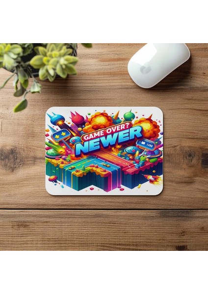 Esprili ve Canlı Renkli Gamer Mouse Pad - 19X23 cm 2 mm Dikdörtgen Ithal Baskılı Mouse Pad fırsatları