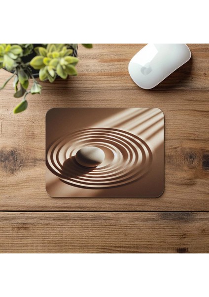 Işığa Göre Gölgelendirilmiş Zen Mousepad - 19X23 cm 2 mm Dikdörtgen Ithal Baskılı Mouse Pad fırsatları