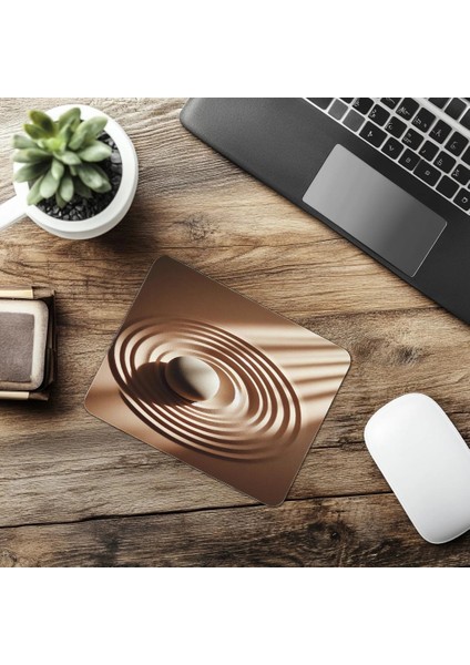 Işığa Göre Gölgelendirilmiş Zen Mousepad - 19X23 cm 2 mm Dikdörtgen Ithal Baskılı Mouse Pad