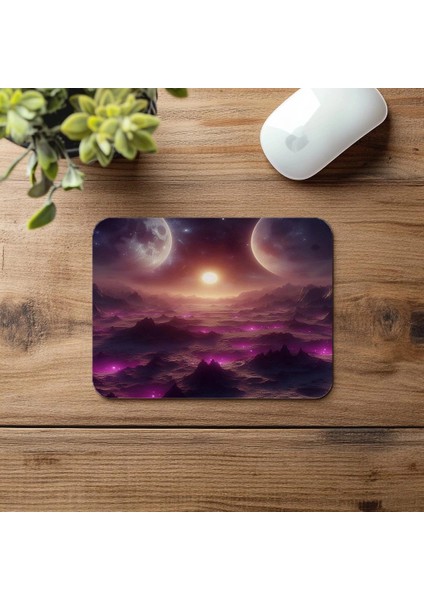 Farklı Evrende Yürüyüş Mouse Pad - 19X23 cm 2 mm Dikdörtgen Ithal Baskılı Mouse Pad fırsatları