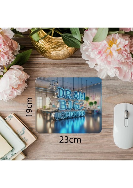 Hayallerin Peşinden Gidenlere Özel Mousepad - 19X23 cm 2 mm Dikdörtgen Ithal Baskılı Mouse Pad