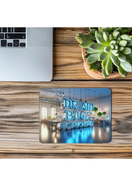 Hayallerin Peşinden Gidenlere Özel Mousepad - 19X23 cm 2 mm Dikdörtgen Ithal Baskılı Mouse Pad modelleri
