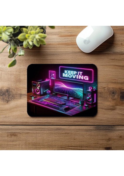 Hızlı ve Enerjik Tasarımlı Mousepad - 19X23 cm 2 mm Dikdörtgen Ithal Baskılı Mouse Pad fırsatları