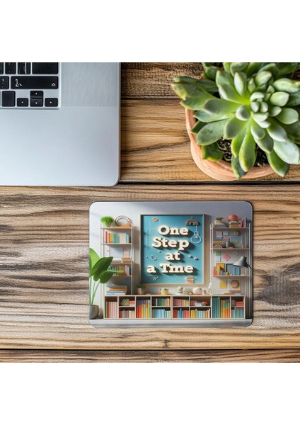 Sabırla Ilerleyenler Için Mousepad – Canlı Tasarım - 19X23 cm 2 mm Dikdörtgen Ithal Baskılı Mouse Pad modelleri