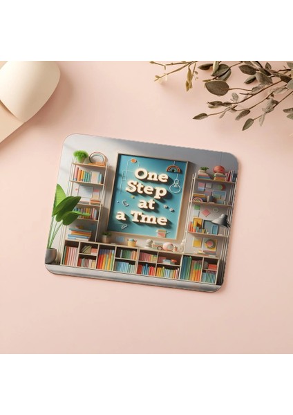 Sabırla Ilerleyenler Için Mousepad – Canlı Tasarım - 19X23 cm 2 mm Dikdörtgen Ithal Baskılı Mouse Pad indirimleri