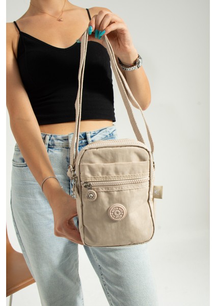 Unisex Telefonluk, Cüzdan, Kartlık, Çapraz Askılı Omuz Çantası, 18X13CM