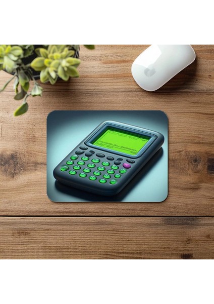 Küçük Tuşlu Eski Ileti Cihazı Mousepad - 19X23 cm 2 mm Dikdörtgen Ithal Baskılı Mouse Pad fırsatları
