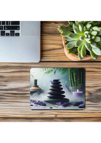 Üst Üste Dizilmiş Zen Taşları Mousepad - 19X23 cm 2 mm Dikdörtgen Ithal Baskılı Mouse Pad modelleri