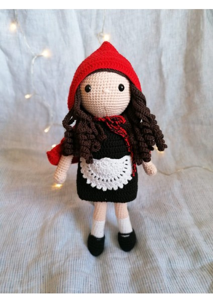 Amigurumi El Emeği Kırmızı Başlıklı Kız Oyuncak