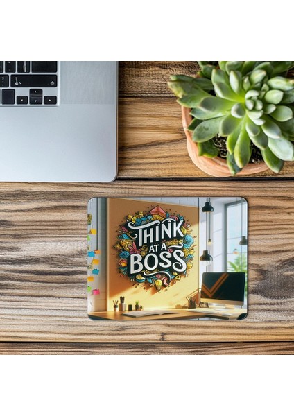 Yönetici Zihniyeti Mouse Pad – Canlı Renkli - 19X23 cm 2 mm Dikdörtgen Ithal Baskılı Mouse Pad modelleri