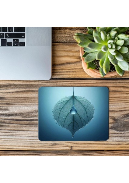 Yavaş Hareketli Doğa Damlası Mouse Pad - 19X23 cm 2 mm Dikdörtgen Ithal Baskılı Mouse Pad modelleri