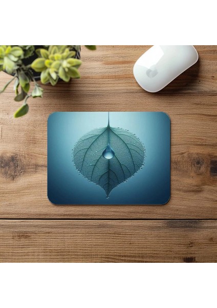 Yavaş Hareketli Doğa Damlası Mouse Pad - 19X23 cm 2 mm Dikdörtgen Ithal Baskılı Mouse Pad fırsatları