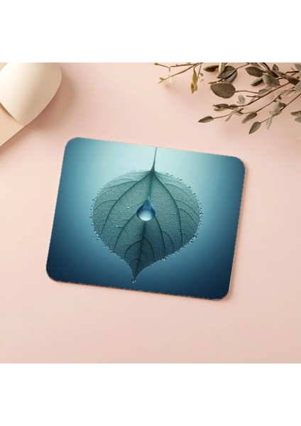 Yavaş Hareketli Doğa Damlası Mouse Pad - 19X23 cm 2 mm Dikdörtgen Ithal Baskılı Mouse Pad indirimleri