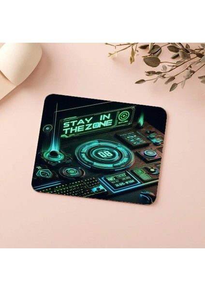 Gamer Zihniyeti Temalı Parlak Mouse Pad - 19X23 cm 2 mm Dikdörtgen Ithal Baskılı Mouse Pad indirimleri