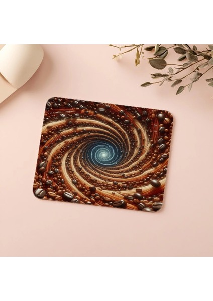 Kahve ve Kodun Buluştuğu Estetik Mouse Pad - 19X23 cm 2 mm Dikdörtgen Ithal Baskılı Mouse Pad indirimleri