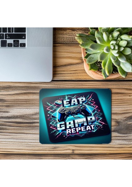 Gamer Rutinini Yansıtan Renkli Mouse Pad - 19X23 cm 2 mm Dikdörtgen Ithal Baskılı Mouse Pad modelleri