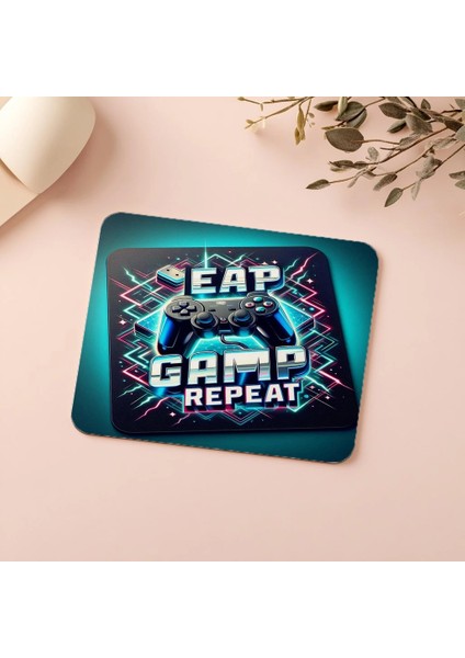 Gamer Rutinini Yansıtan Renkli Mouse Pad - 19X23 cm 2 mm Dikdörtgen Ithal Baskılı Mouse Pad indirimleri