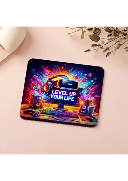 Parlak Görselli Ilham Veren Gamer Mouse Pad - 19X23 cm 2 mm Dikdörtgen Ithal Baskılı Mouse Pad indirimleri