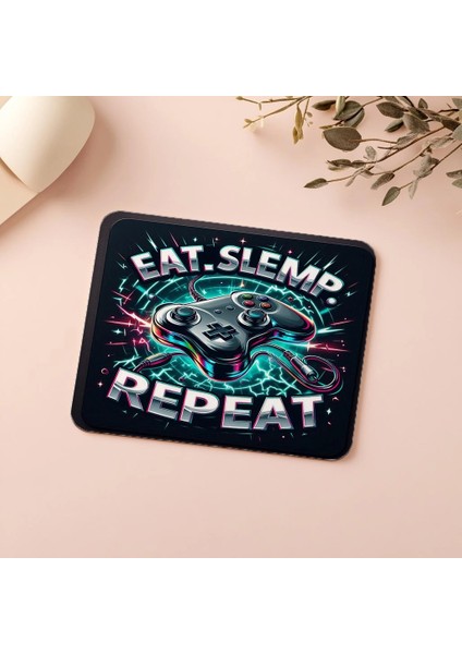 Esprili ve Işıklı Mouse Pad – Gamer Life - 19X23 cm 2 mm Dikdörtgen Ithal Baskılı Mouse Pad indirimleri