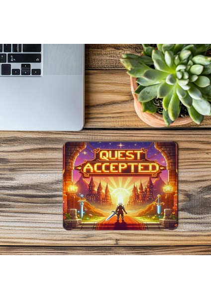 Orta Çağ Temalı Gamer Mousepad - 19X23 cm 2 mm Dikdörtgen Ithal Baskılı Mouse Pad modelleri