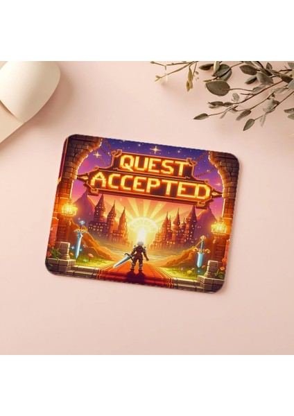 Orta Çağ Temalı Gamer Mousepad - 19X23 cm 2 mm Dikdörtgen Ithal Baskılı Mouse Pad indirimleri