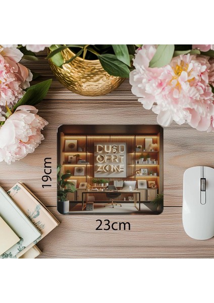 Cesur ve Renkli 3D Motivasyon Mousepad - 19X23 cm 2 mm Dikdörtgen Ithal Baskılı Mouse Pad