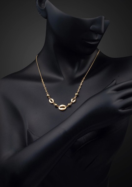 Parıltı Zinciri 14 Ayar Altın Kolye fırsatları