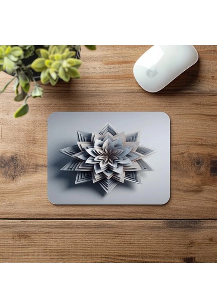 3D Kenar Gölgelendirmeli Minimal Mouse Pad - 19X23 cm 2 mm Dikdörtgen Ithal Baskılı Mouse Pad fırsatları