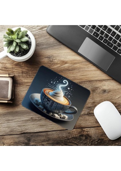 Geliştiriciler Için Sanatsal Mouse Pad - 19X23 cm 2 mm Dikdörtgen Ithal Baskılı Mouse Pad