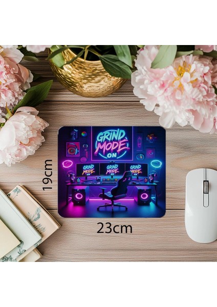 Gamer Ruhlu Motivasyon Mousepad – Parlak Renkler - 19X23 cm 2 mm Dikdörtgen Ithal Baskılı Mouse Pad