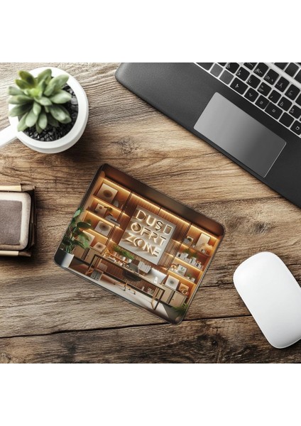 Cesur ve Renkli 3D Motivasyon Mousepad - 19X23 cm 2 mm Dikdörtgen Ithal Baskılı Mouse Pad