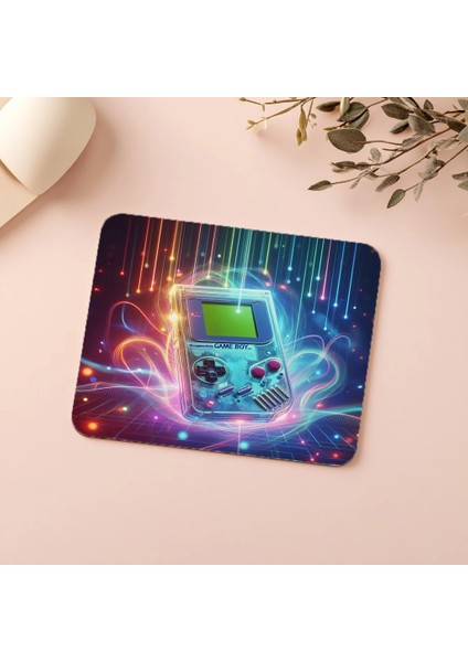 3D Stil Eski Oyun Makinesi Mouse Pad - 19X23 cm 2 mm Dikdörtgen Ithal Baskılı Mouse Pad indirimleri