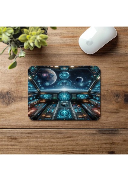 Galaksi Dışından Görünüm Mousepad - 19X23 cm 2 mm Dikdörtgen Ithal Baskılı Mouse Pad fırsatları
