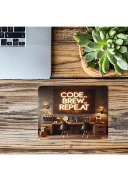 Yazılımcı Ofisine Özel Kodlu Mousepad - 19X23 cm 2 mm Dikdörtgen Ithal Baskılı Mouse Pad modelleri