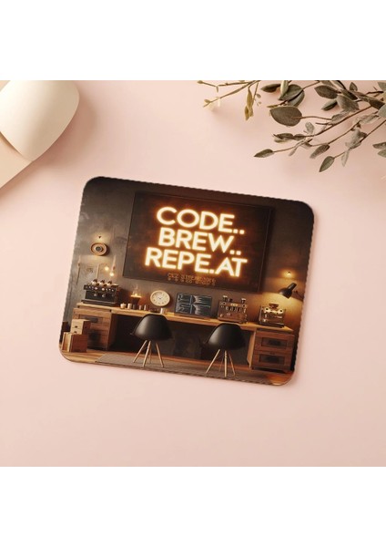 Yazılımcı Ofisine Özel Kodlu Mousepad - 19X23 cm 2 mm Dikdörtgen Ithal Baskılı Mouse Pad indirimleri