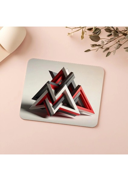 Drama Efekti Yaratacak Minimalist Tasarım - 19X23 cm 2 mm Dikdörtgen Ithal Baskılı Mouse Pad indirimleri