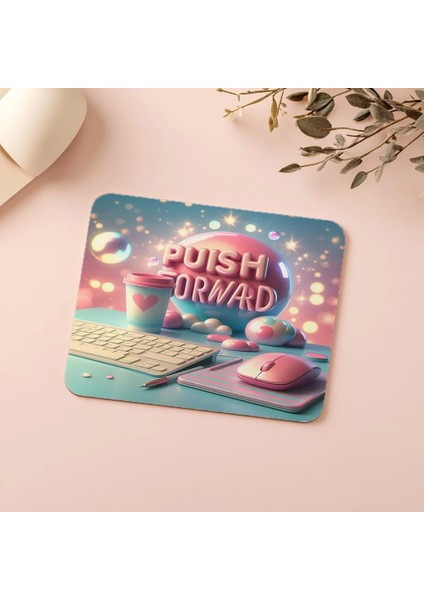 Canlı Renklerle Ileriye Odaklan Mouse Pad - 19X23 cm 2 mm Dikdörtgen Ithal Baskılı Mouse Pad indirimleri