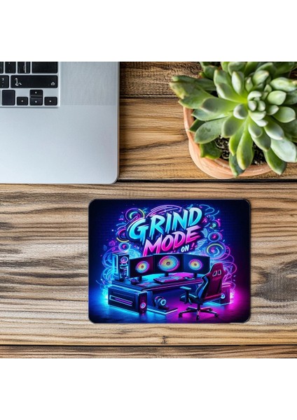 Enerji Patlaması Tasarım – Grind Mode Mousepad - 19X23 cm 2 mm Dikdörtgen Ithal Baskılı Mouse Pad modelleri
