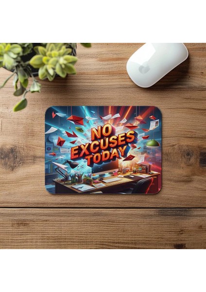 Günün En Net Mesajı Mousepad – 3D Parlak Tasarım - 19X23 cm 2 mm Dikdörtgen Ithal Baskılı Mouse Pad fırsatları