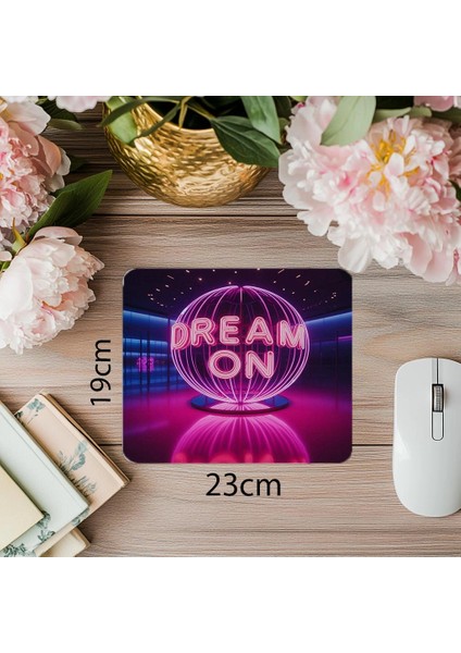 Misty Parlaklıkta Hayal Temalı Mouse Pad - 19X23 cm 2 mm Dikdörtgen Ithal Baskılı Mouse Pad