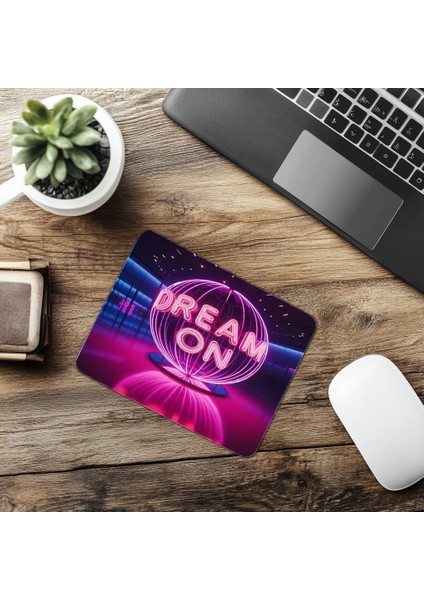 Misty Parlaklıkta Hayal Temalı Mouse Pad - 19X23 cm 2 mm Dikdörtgen Ithal Baskılı Mouse Pad