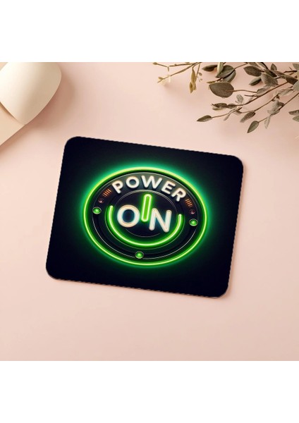 Teknolojik Görünümlü Güç Temalı Mousepad - 19X23 cm 2 mm Dikdörtgen Ithal Baskılı Mouse Pad indirimleri