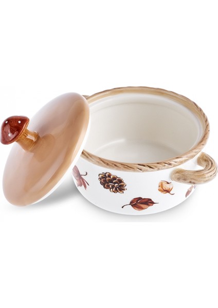 Cozy Mantar Kapaklı Kase 380 ml