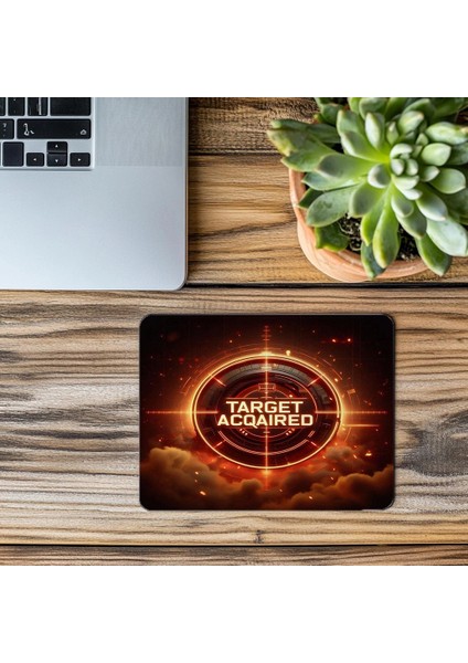 Nişancı Temalı Gamer Mouse Pad Tasarımı - 19X23 cm 2 mm Dikdörtgen Ithal Baskılı Mouse Pad modelleri