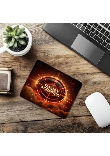 Nişancı Temalı Gamer Mouse Pad Tasarımı - 19X23 cm 2 mm Dikdörtgen Ithal Baskılı Mouse Pad