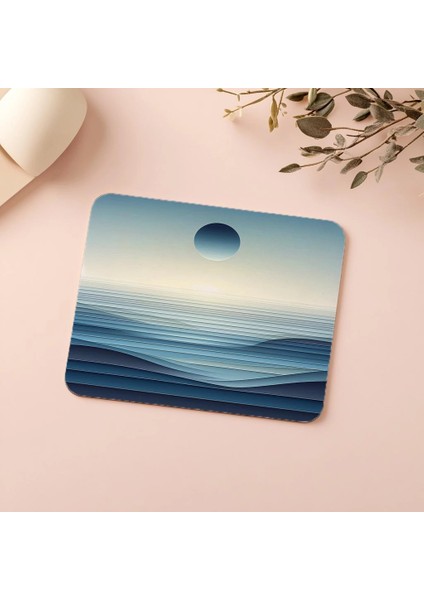 Katman Katman Yatay Zen Mousepad - 19X23 cm 2 mm Dikdörtgen Ithal Baskılı Mouse Pad indirimleri
